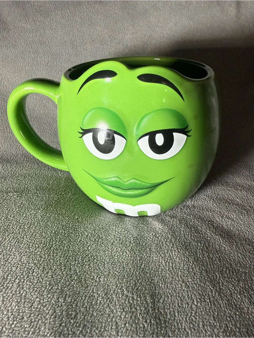 M&M'S Green Character Mug with Ice Cream Scooper & Luggage Lock & Key Cover